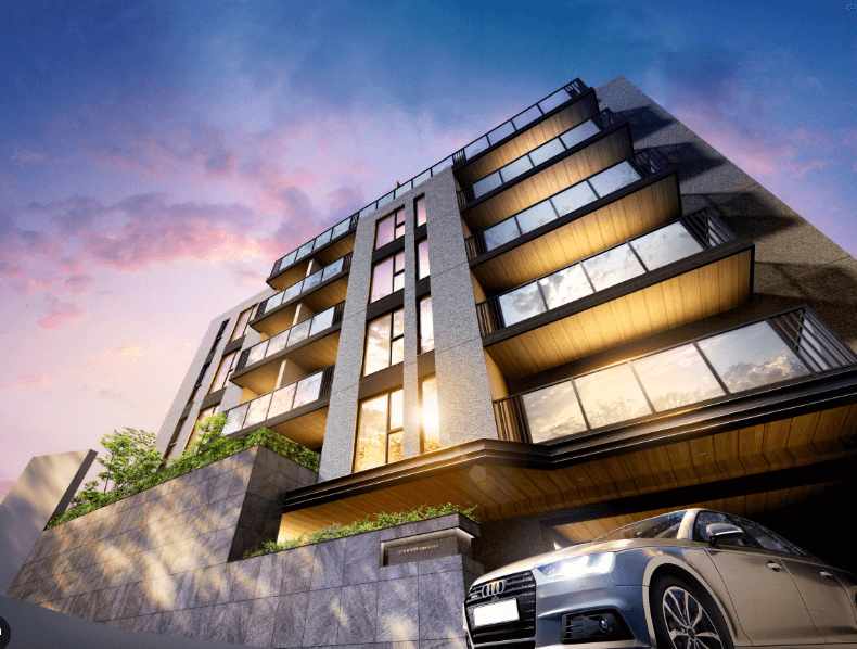 ファイル:サンウッド大森山王三丁目 外観完成予想図.png