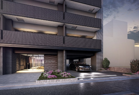 ファイル:アルファステイツ北戸田 エントエランスアプローチ完成予想図.png