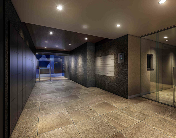 ファイル:シティインデックス行徳テラスコート エントエランスホール完成予想図.png