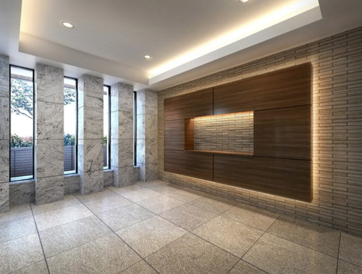 ファイル:オープンレジデンシア千駄木 エントランスホール完成予想図.png