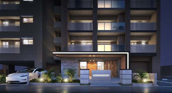 ファイル:アーバンパレス博多グロウサイド エントエランスアプローチ完成予想図.png