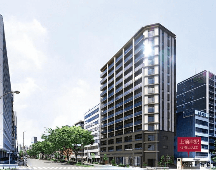 ファイル:ザ・パークハウス 上前津フロント 外観完成予想図.png