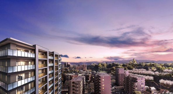 ファイル:オーヴィジョン上熊本レジデンス 外観完成予想図3.png