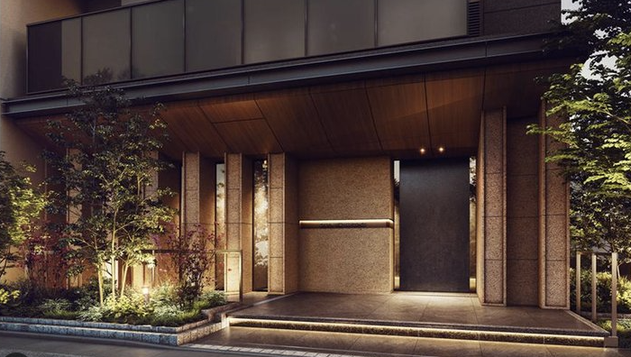 ファイル:クレヴィア両国レジデンス エントエランスアプローチ完成予想図.png