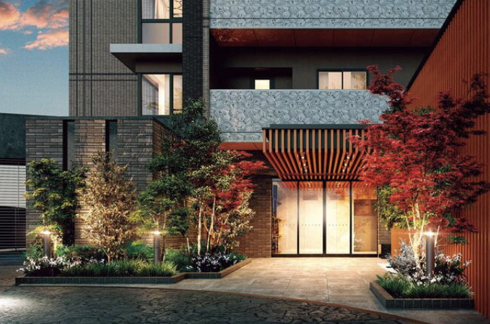 ファイル:The フローレンス福山城公園 エントエランスアプローチ完成予想図.png