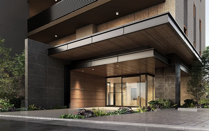 ファイル:ガーラ・レジデンス桜ヶ丘 エントエランスアプローチ完成予想図.png