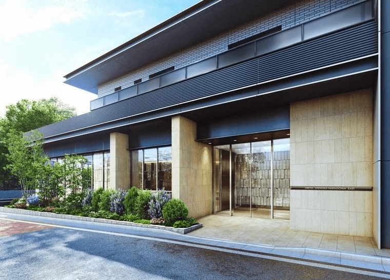 ファイル:クレヴィア新宿中落合 EAST / WEST EASTエントランス完成予想図.png