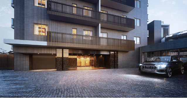 ファイル:ウエリス覚王山法王町 エントエランスアプローチ・車寄せ・ピロティ完成予想図.png