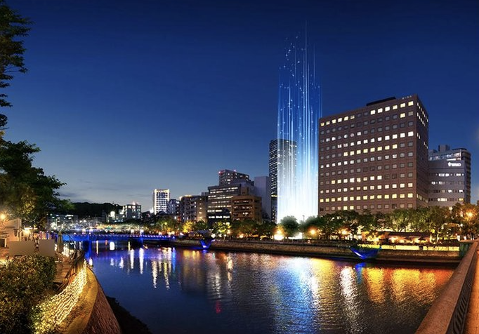 ファイル:グラディス稲荷町リバークロス 周辺写真CG合成.png