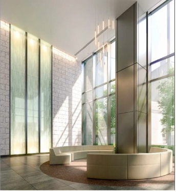 プラウドタワー郡山 ロビーラウンジ完成予想図