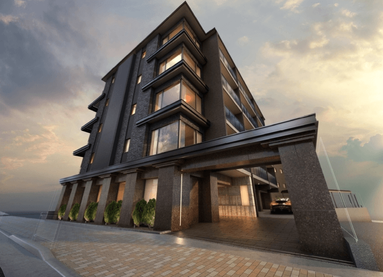 ファイル:ウィルローズ京都御陵 エントエランスアプローチ完成予想図.png