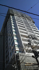 ファイル:グランドメゾン京町堀タワー 建設中 2008年11月20日撮影.jpg