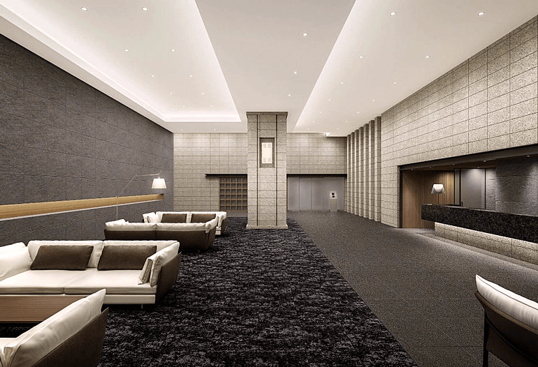 ファイル:シティタワー虎ノ門 エントランスホール完成予想図.png