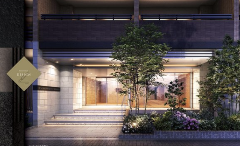 ファイル:エクセレントシティ津田沼奏の杜 エントランスアプローチ完成予想CG.png