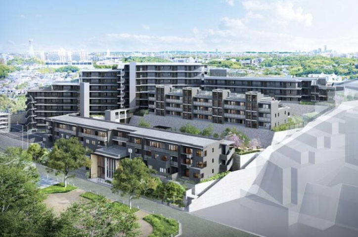 ファイル:シエリアあざみ野 外観完成予想図.png