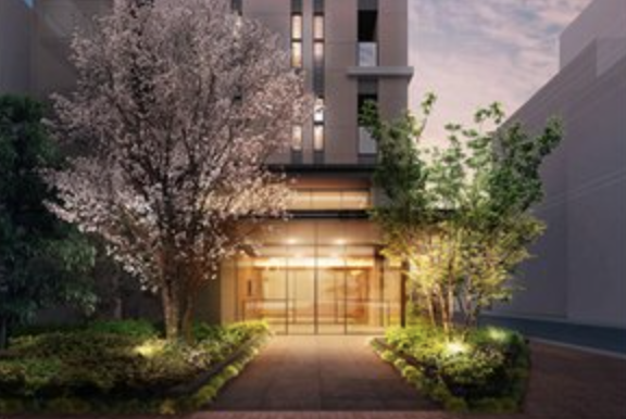 ファイル:レジデンシャル高円寺 エントエランスアプローチ完成予想図.png