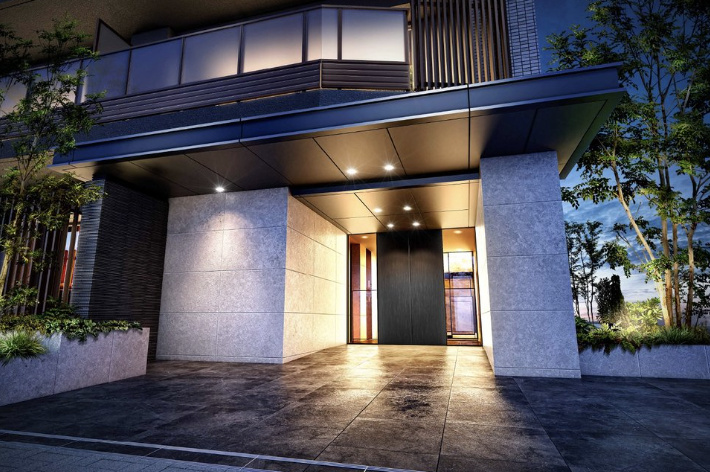 ファイル:ガーラ・レジデンス松戸 エントエランスアプローチ完成予想図.png