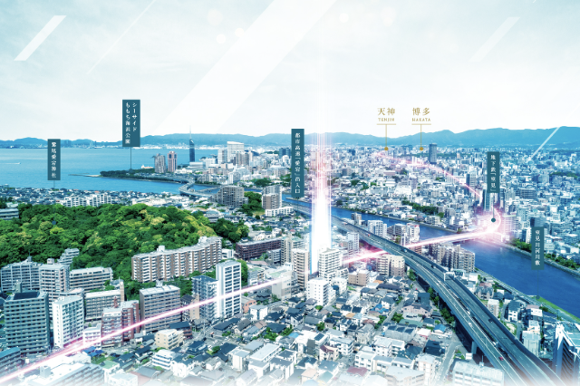 ファイル:オープンレジデンシア室見 周辺写真CG合成.png