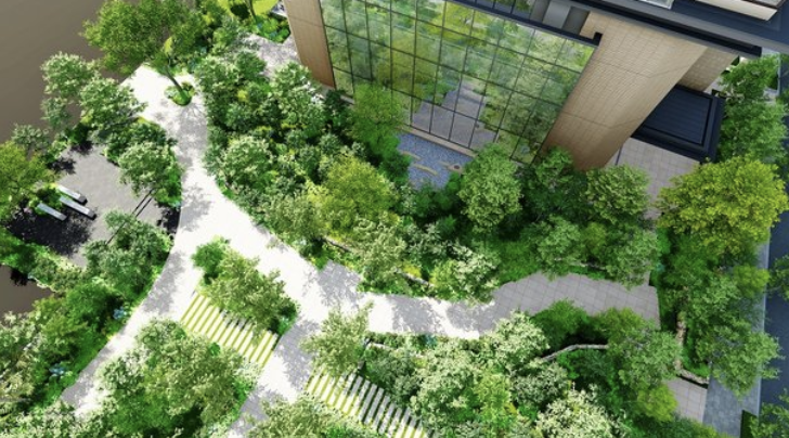 ファイル:グランドメゾン上町一丁目タワー グランドガーデン完成予想図.png