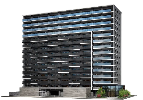 ファイル:サンメゾン香里園駅前 外観完成予想図2.png