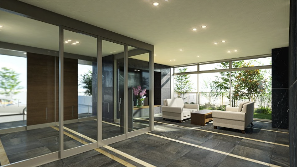 ファイル:アルファスマート西和田 エントエランスホール完成予想図.png