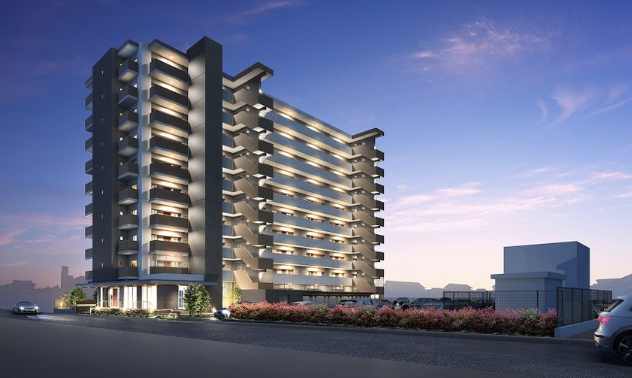 ファイル:アルファスマート西和田 外観完成予想図1.png