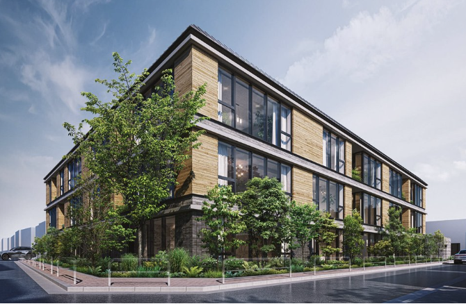 ファイル:クリオ桜新町ザ・クラシック 外観完成予想図.png