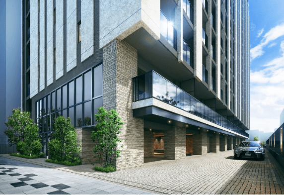 ファイル:クリオ レジダンス八王子セントラルマークス エントエランスアプローチ完成予想図1.png