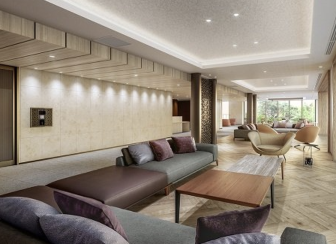 ファイル:Brillia(ブリリア) Tower 聖蹟桜ヶ丘 BLOOMING RESIDENCE エントランスラウンジ完成予想CG.png