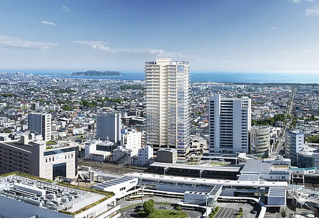 ファイル:THE TOWER 湘南辻堂 外観完成予想図1.png