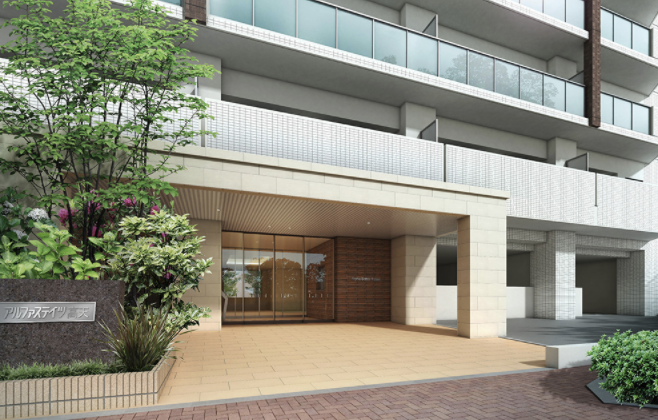 ファイル:アルファステイツ高天 エントランスアプローチ完成予想図.png