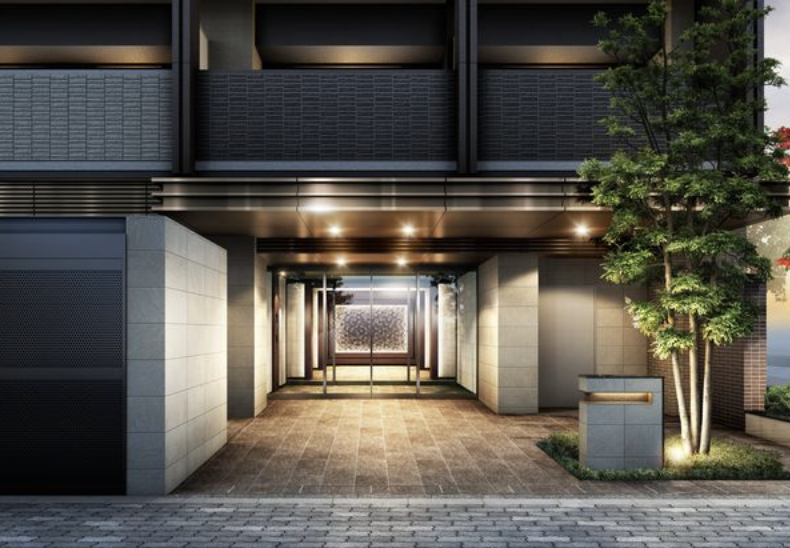 ファイル:オープンレジデンシアザ・ミッドフォート 外観・エントランスアプローチ完成予想CG.png