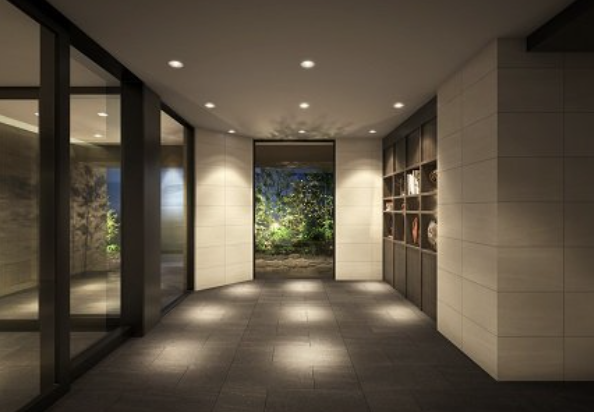 ファイル:グランフォーレ高見馬場 エントエランスホール完成予想図.png