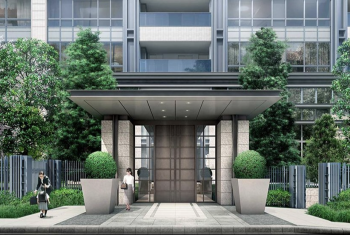 パークコート千代田四番町 ウェストゲート完成予想CG