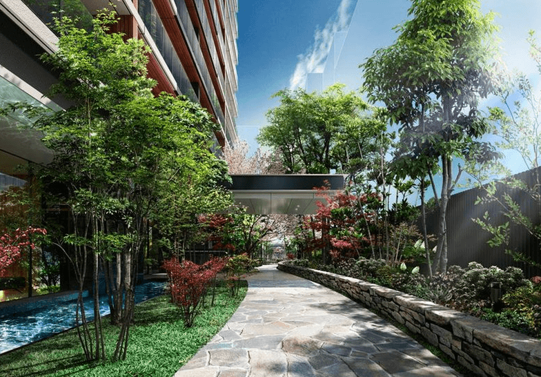 ファイル:クリオ レジダンス川崎南幸町 エントエランスアプローチ完成予想図.png