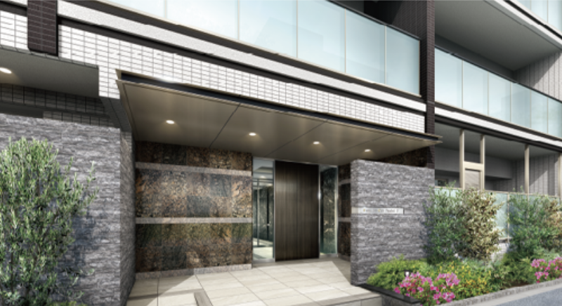 ファイル:エクセレントシティ船堀IV レシェンテ エントランスアプローチ完成予想CG.png