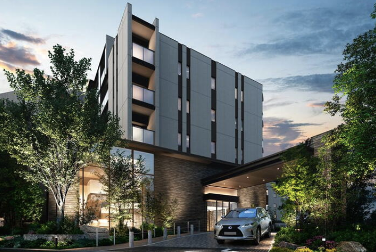 ファイル:ドレッセ南町田グランヴィラ エントランスアプローチ完成予想CG.png