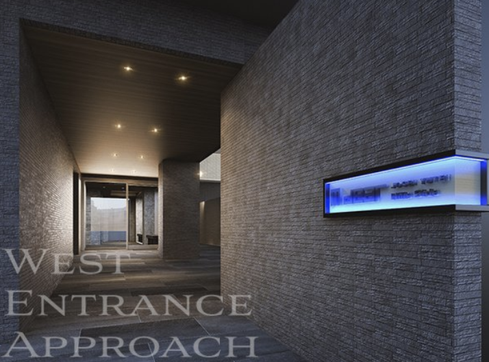 ファイル:エムディア城西 西側エントランスアプローチ完成予想図.png