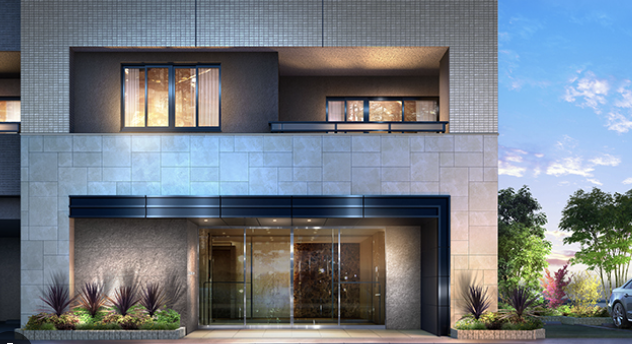 ファイル:ガーラ・レジデンス南砂町 エントエランスアプローチ完成予想図.png