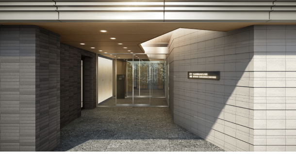 ファイル:サンメゾン京都堺町通ザ・テラス エントエランスアプローチ完成予想図.png