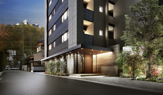 ファイル:サーパス清水町グランビュー エントエランスアプローチ完成予想図.png