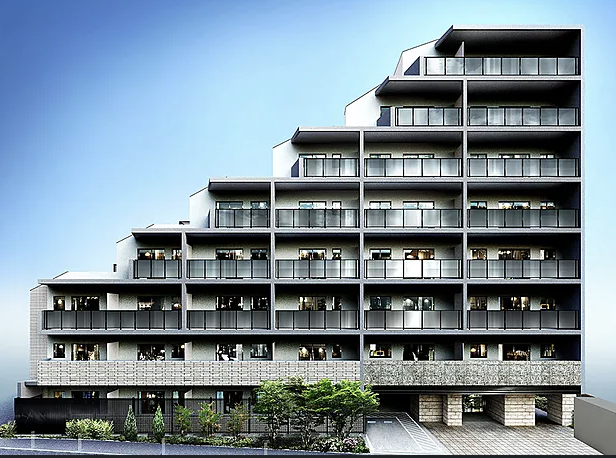 ファイル:オープンレジデンシア北綾瀬コート 外観完成予想図.png