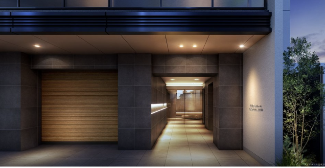 ファイル:クリオラベルヴィ横濱サウス エントエランスアプローチ完成予想図.png