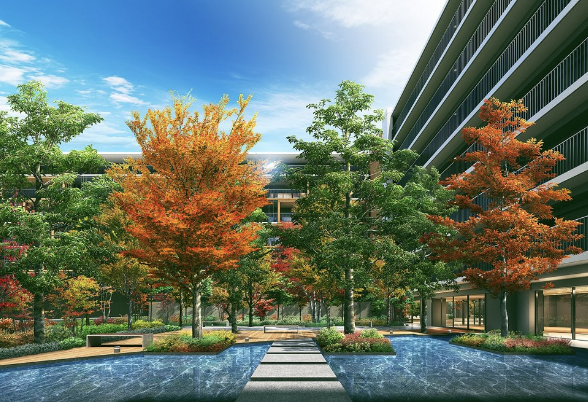 ファイル:クリオ レジダンス大船シーズンテラス 共有広場完成予想図.png