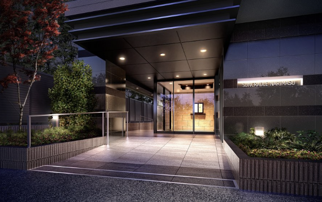 ファイル:サンクレイドル成増 エントエランスアプローチ完成予想図.png