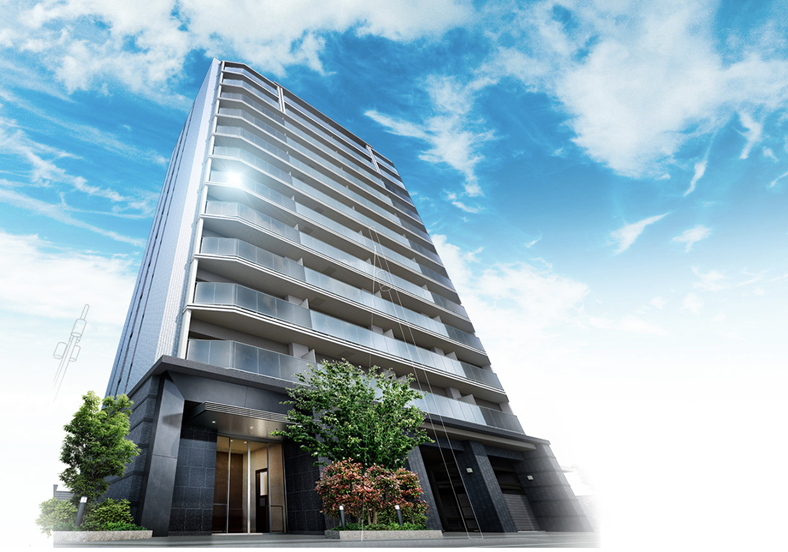 ファイル:サンメゾン堅田駅前 外観完成予想CG.png