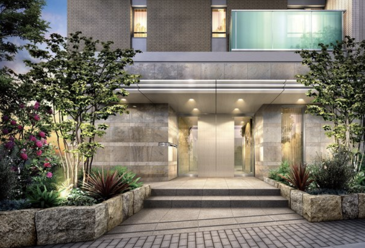 ファイル:エクセレントシティ清瀬ステーションリンク エントランスアプローチ完成予想図.png