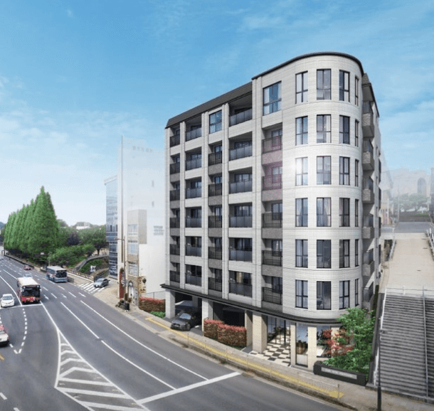 ファイル:クレアホームズ平野町 ザ・レジデンス 外観完成予想CG.png