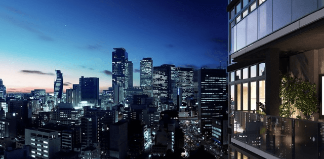 ファイル:グランドメゾン伏見 外観完成予想図(眺望含む).png