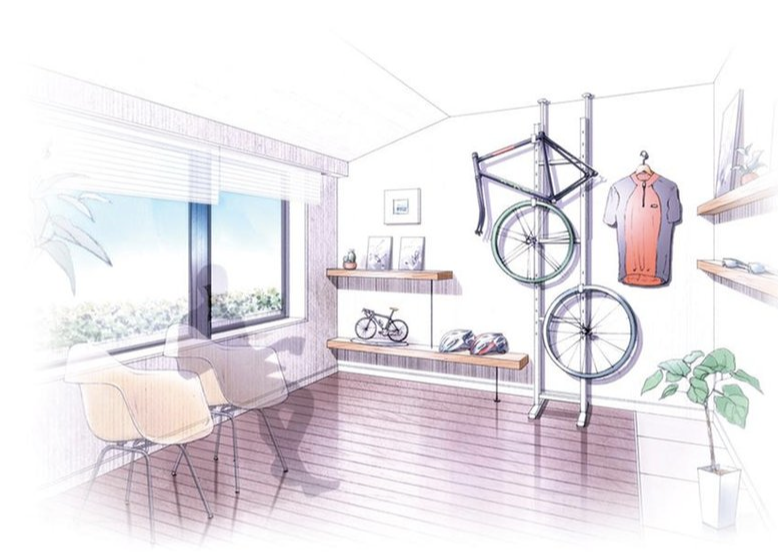 ファイル:クレヴィア小杉御殿町 「+HANARE Private(プラスハナレ プライベート)」イメージイラスト.png